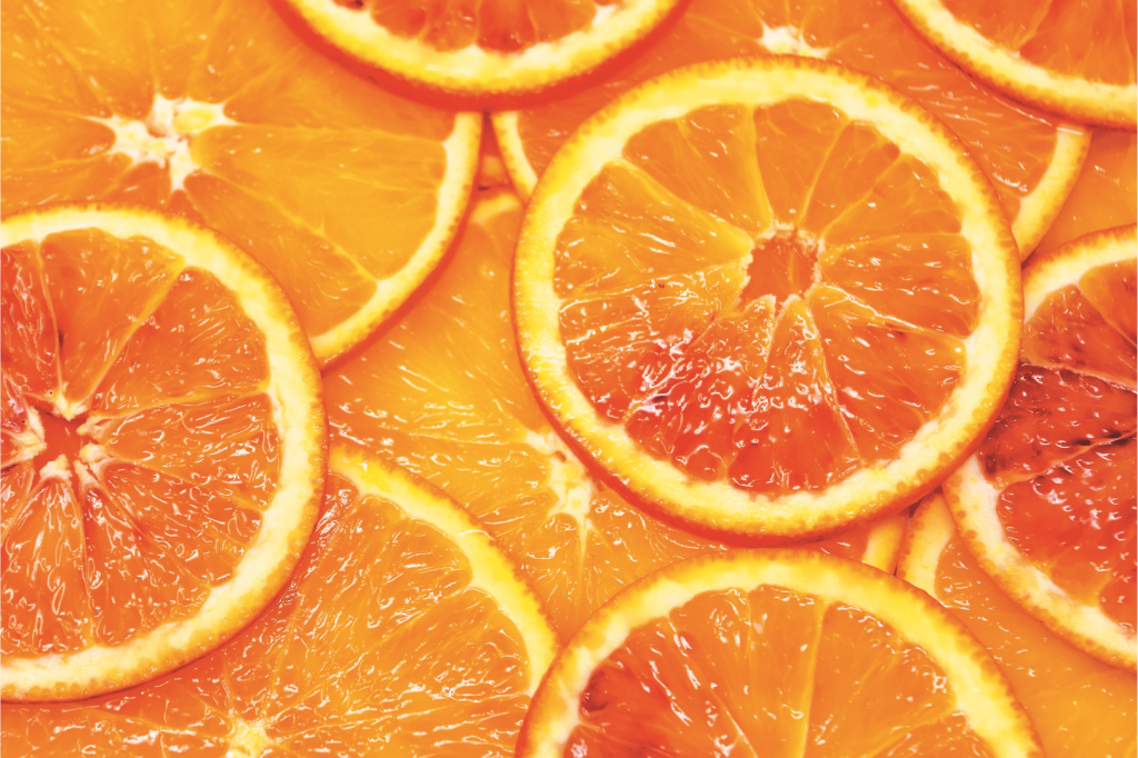 orange tranche vitamine c