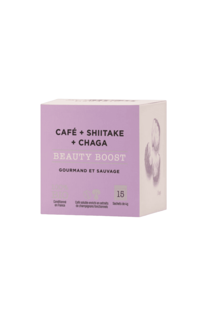 cafe beauty champignon complement shiitake chaga