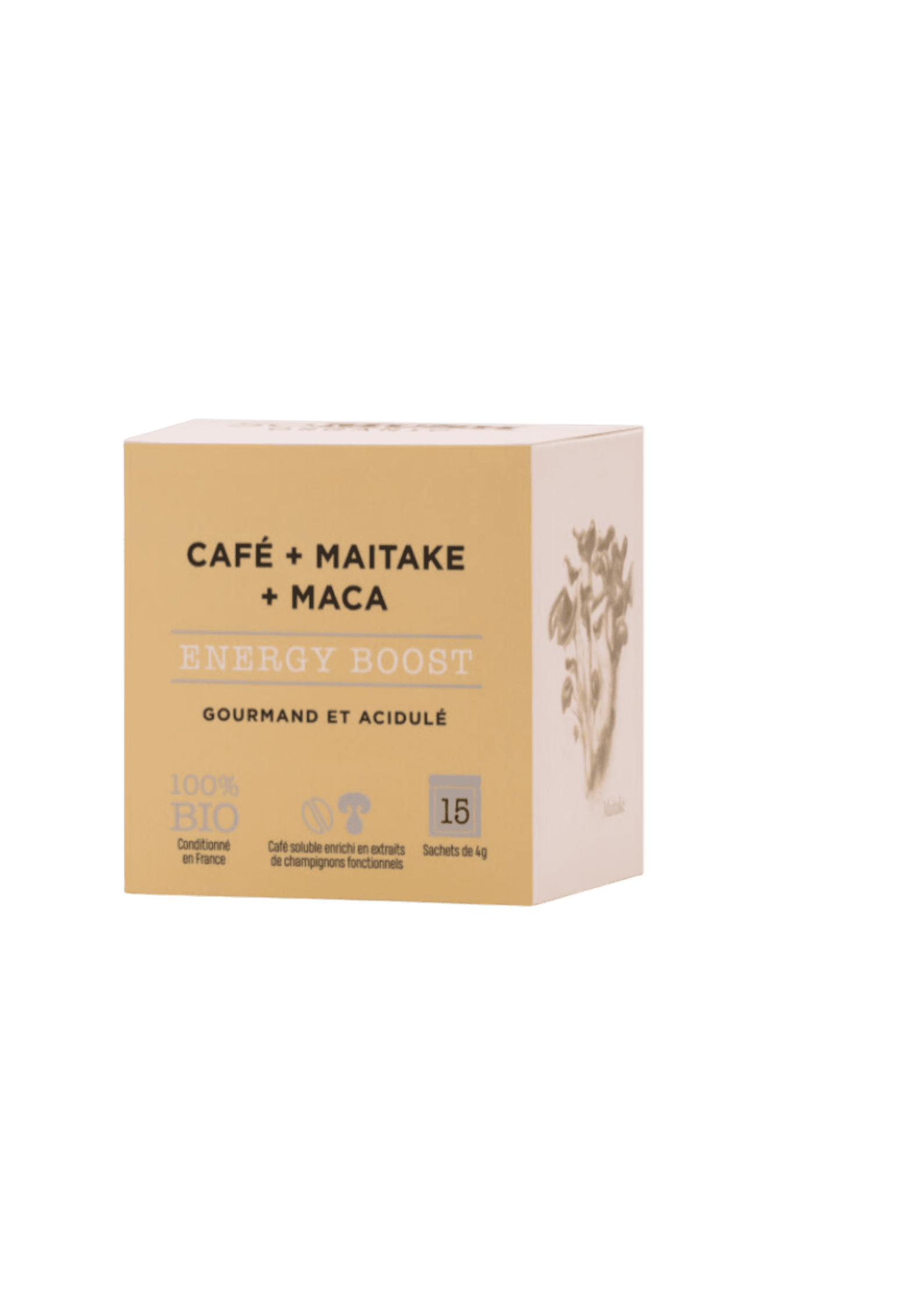 cafe energy champignon complement maitake maca
