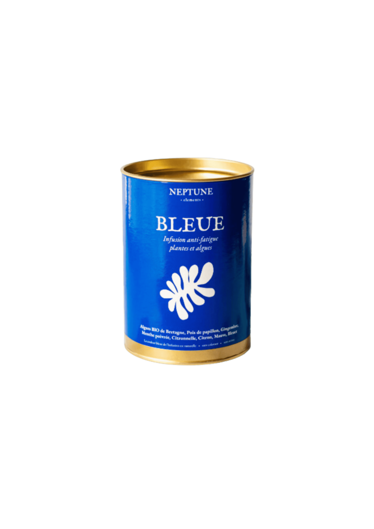 infusion tisane bleue algue neptune éléments anti-fatigue