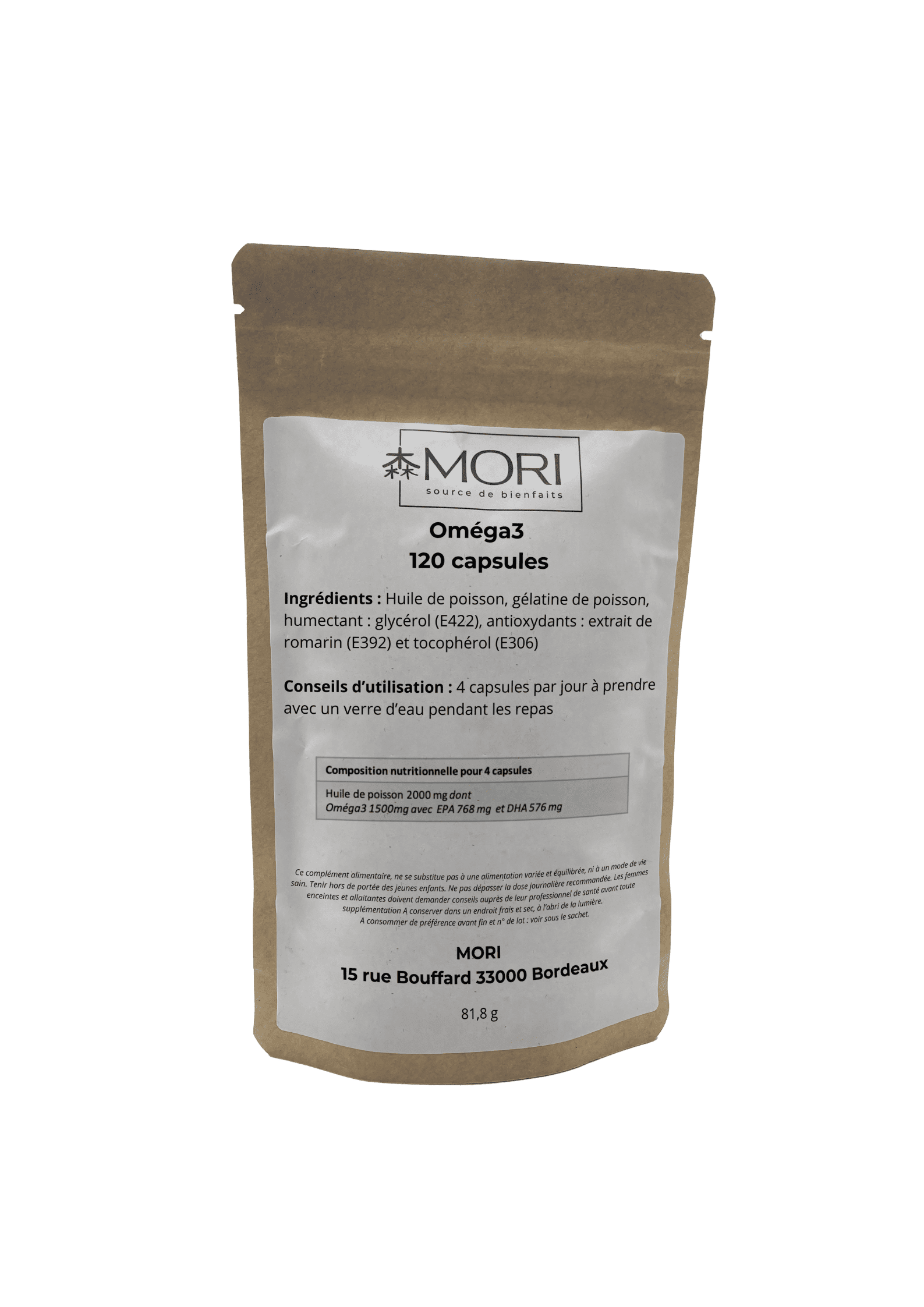 sachet omega3