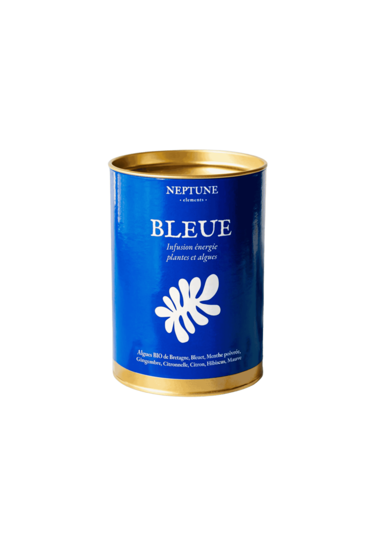 infusion bleue plante algue